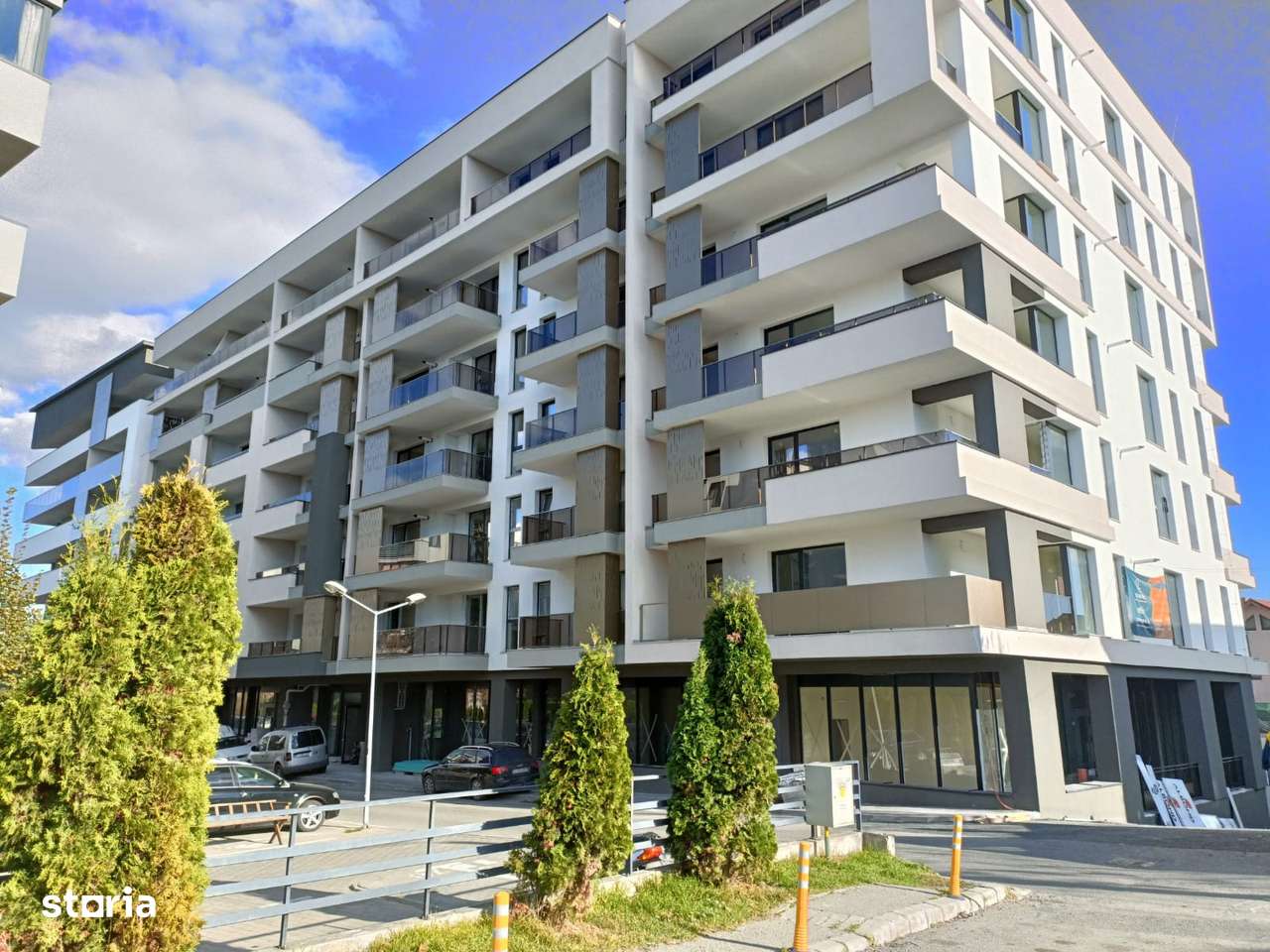 Apartament semifinisat, 3 camere, 2 bai, terasa 22mp, Intre Lacuri — fotografia 3
