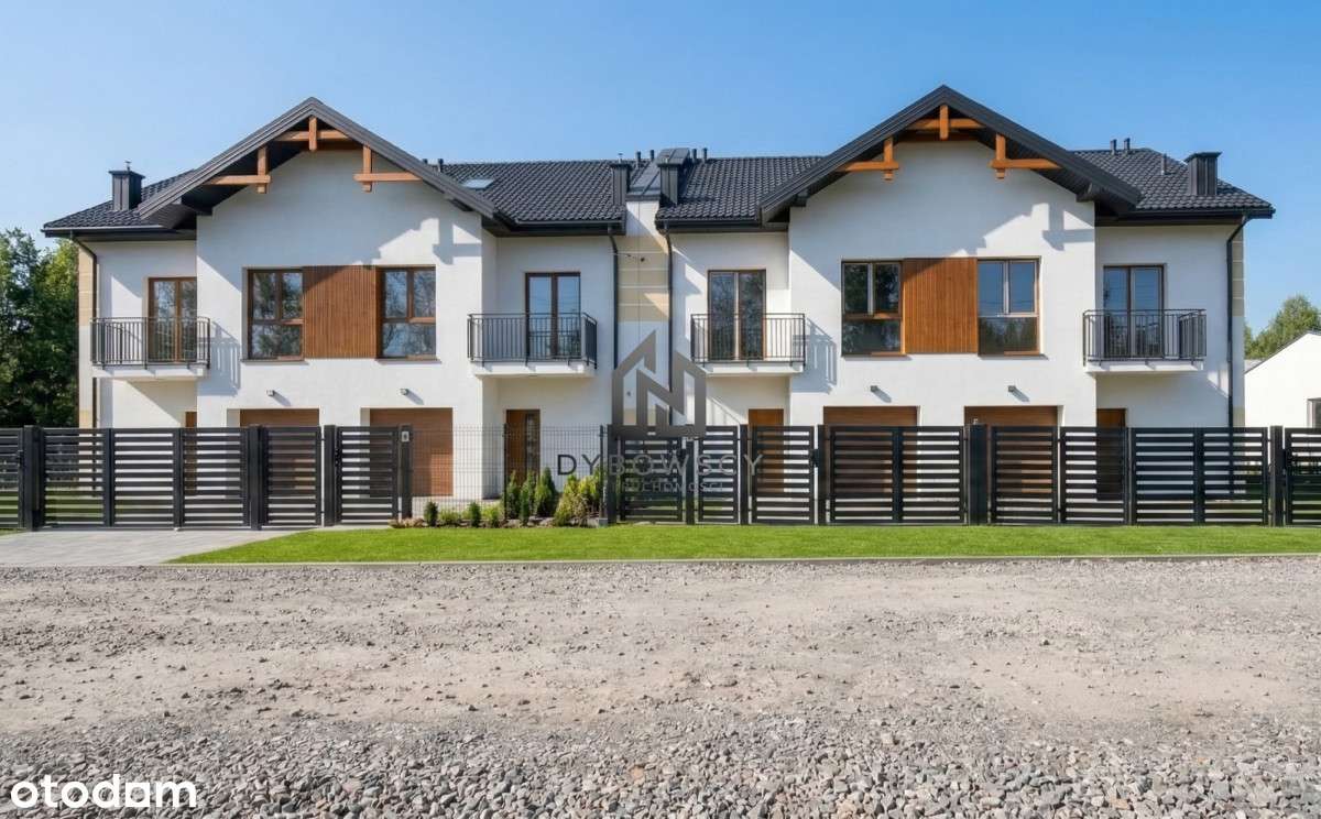 Ostatni skrajny dom, 5 pokoi, garaż, Wiązowna