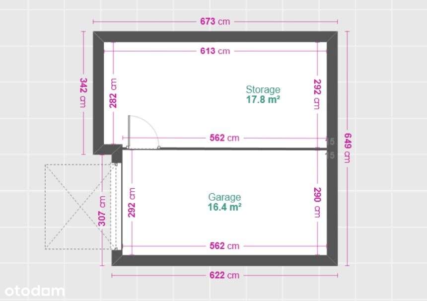 Ataner Mylna - Garaż z pomieszczeniem magazynowym-4
