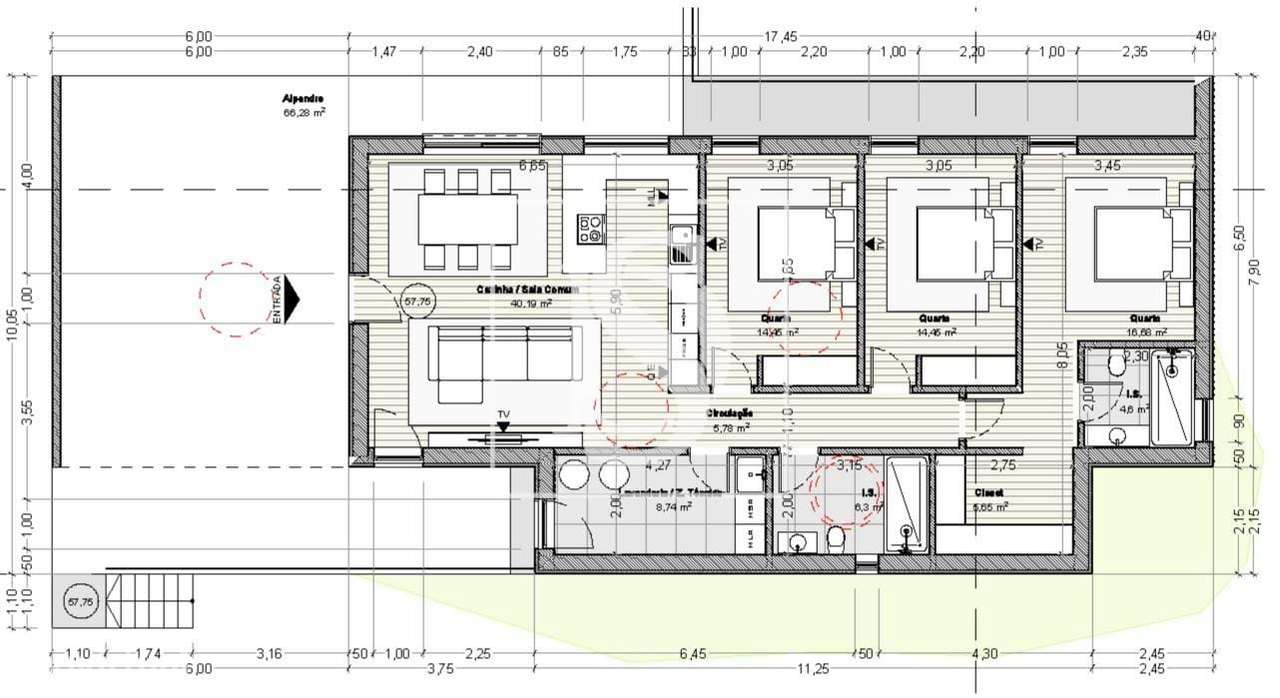 Moradia T3 em construção em Estorão-11