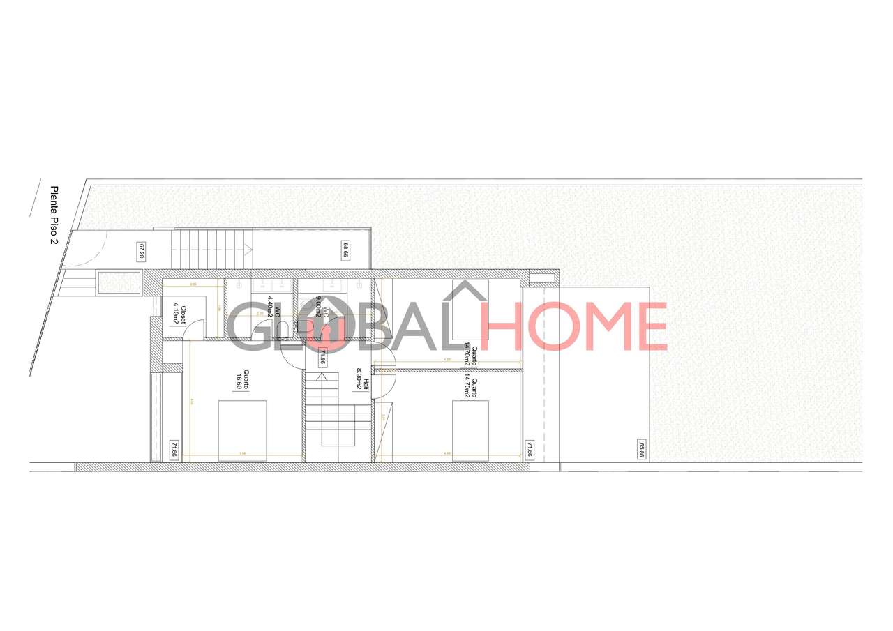 Moradia T3 Nova com Terraço em São Pedro da Cova-16