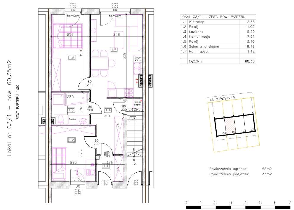 Mieszkanie deweloperskie z dużym ogrodem - Pełny obrazek: 4/8