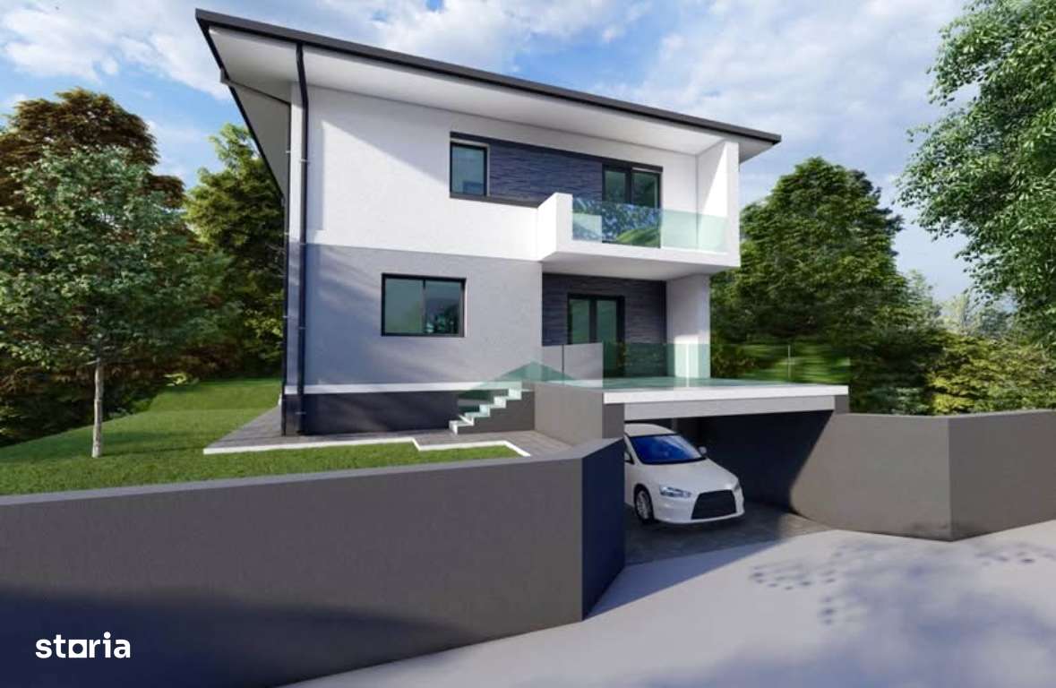 GARAJ! 190 mp utili! CANALIZARE! Vila 4 camere, Bucium-Visan-4