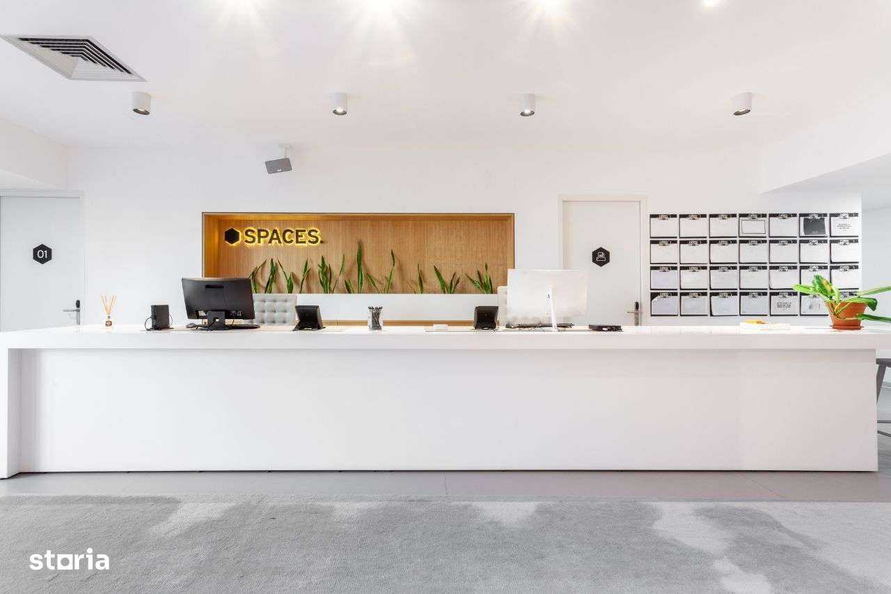 Spațiu de birou frumos proiectat pentru 1 persoană în Spaces Unirii - Imagine principală: 3/12