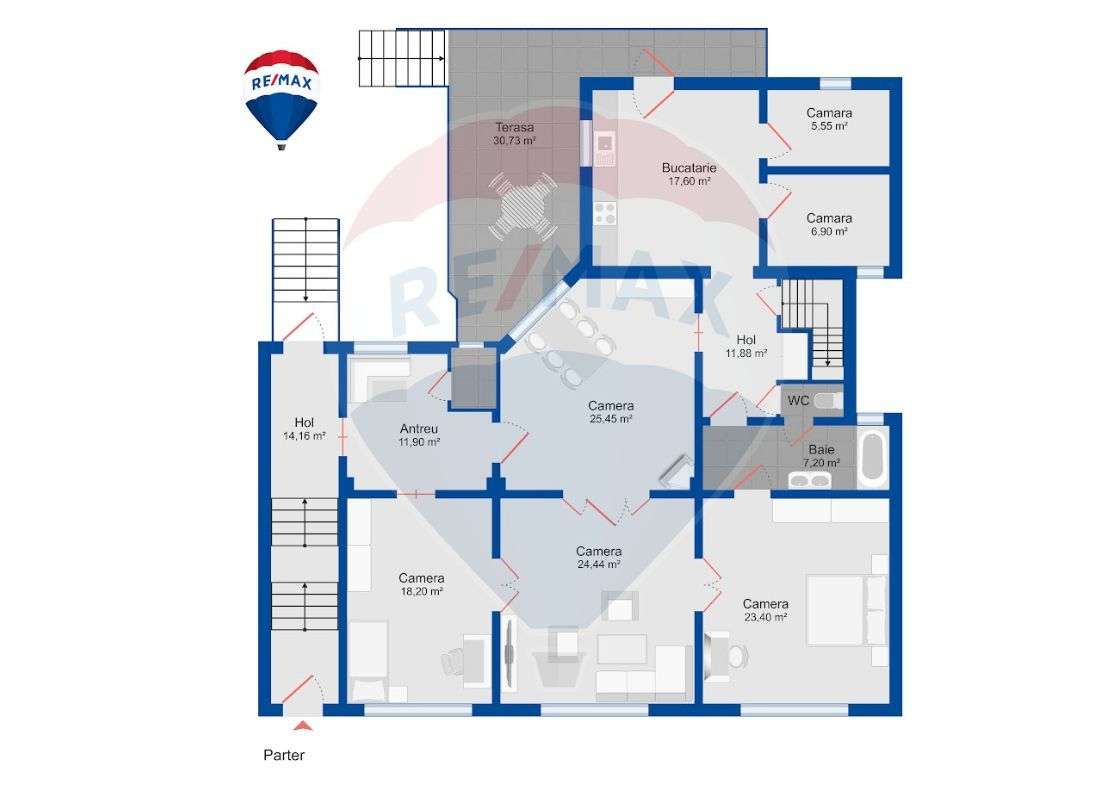 Casă Evreiască de Vânzare, Singur în Curte în zona Ultracentral-4