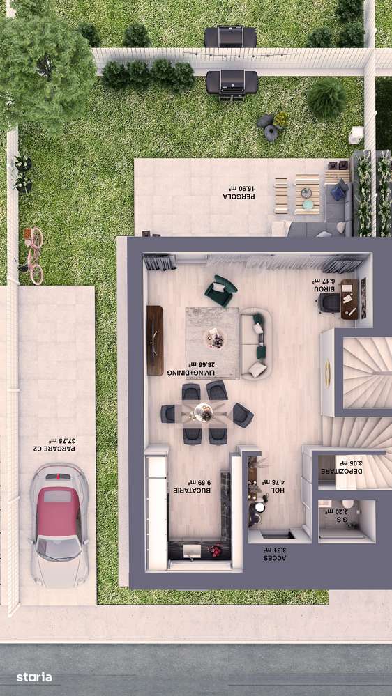 Vila tip duplex - 5 camere Mobexpert Homes Pipera - Direct Dezvoltator-14