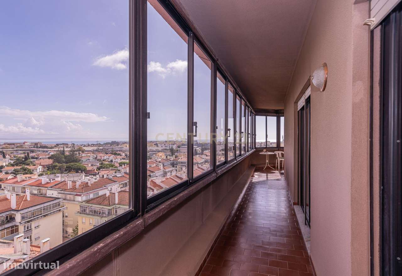 T3 amplo e luminoso com vista extraordinária de mar, com um lugar de e - Grande imagem: 4/30