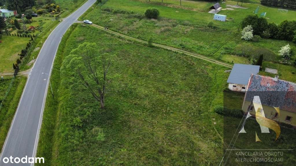 Urokliwa działka budowlana w Dłużynie Dolnej. - Pełny obrazek: 5/12
