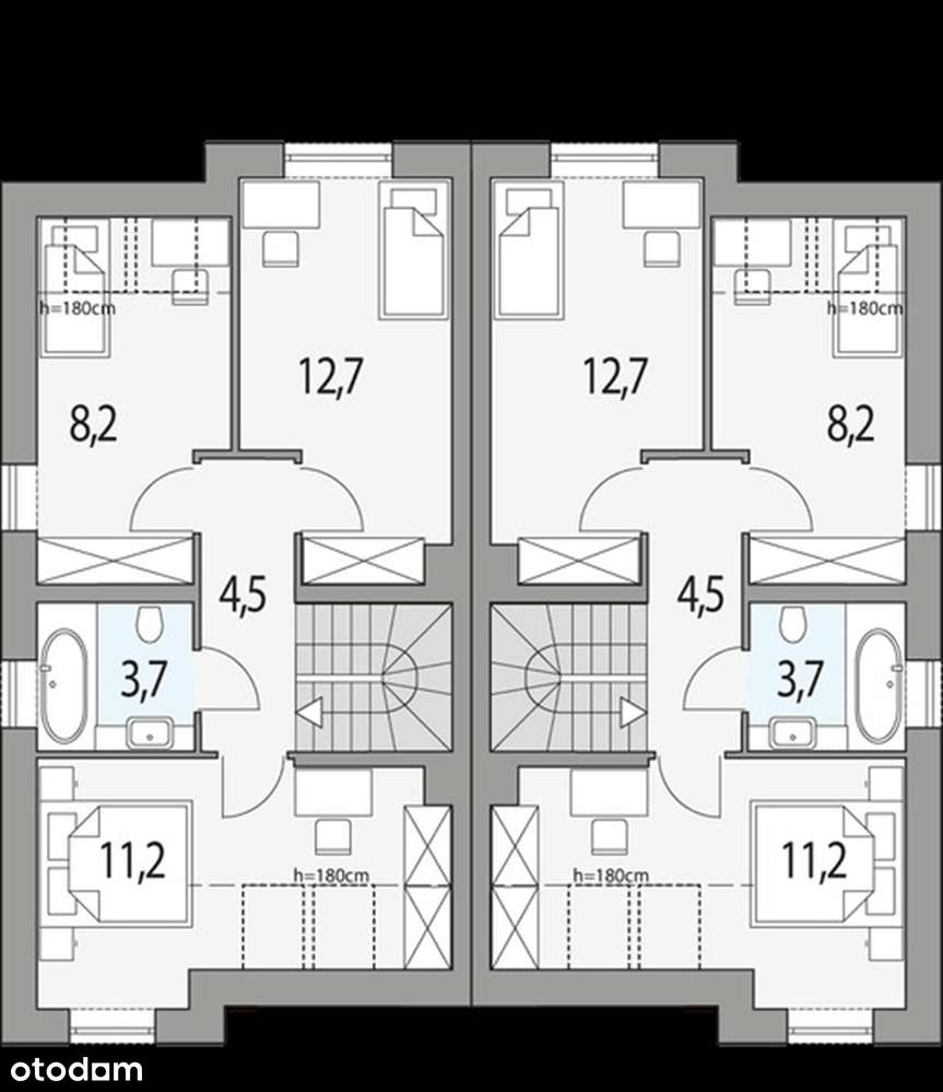 Dom typu bliźniak blisko Ciechocinka-10