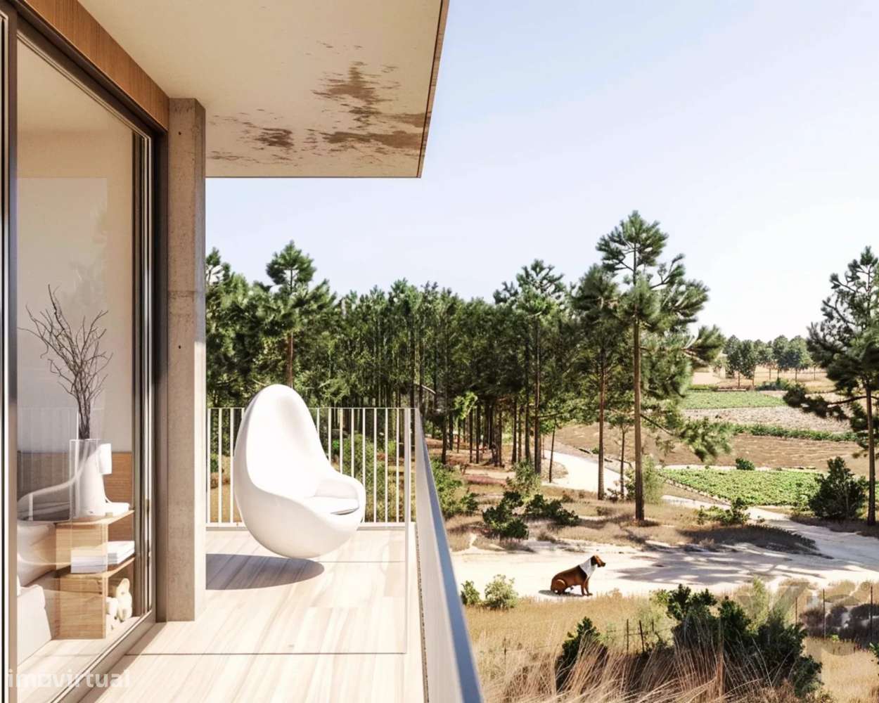 Terreno com Projeto Aprovado para Construção de Moradia de 800m² - Grande imagem: 4/4