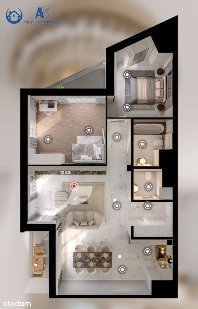 Nowe 3-pokojowe mieszkanie-5