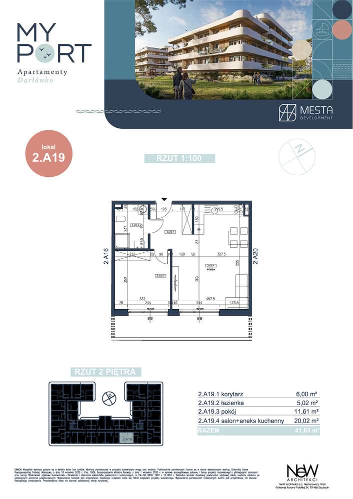 MyPort Apartamenty Darłówko - 2.A19