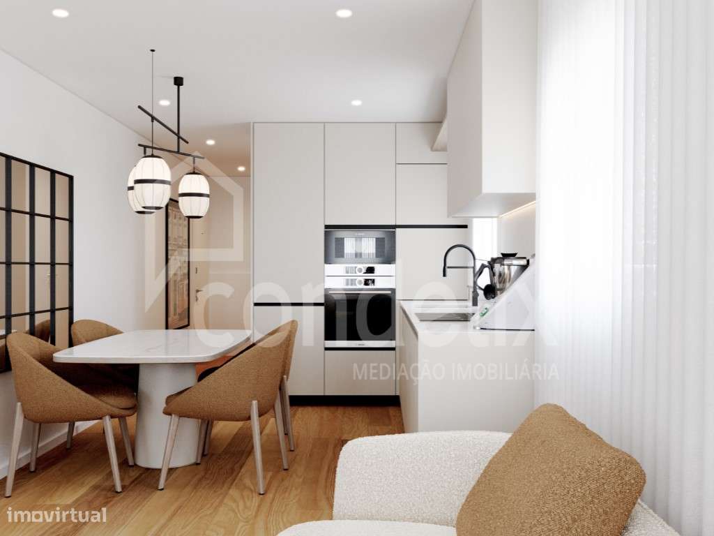 Apartamento T1 novo junto à linha do mar na Foz do Douro-13