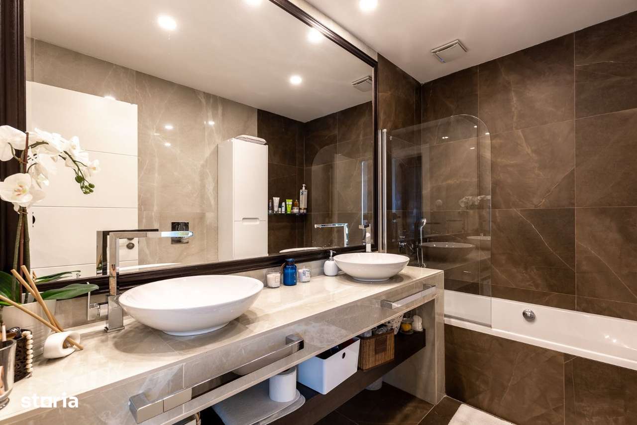 Penthouse Trastevere, complex cu piscina si gym-6