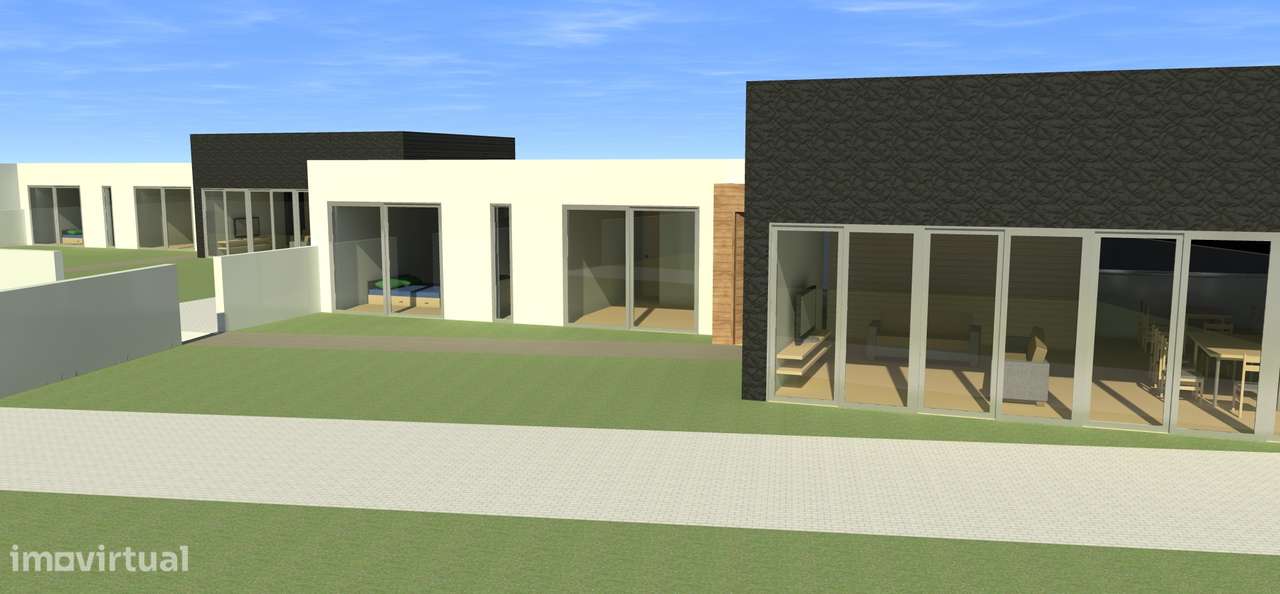 Terreno com Projeto de construção 3 moradias-5