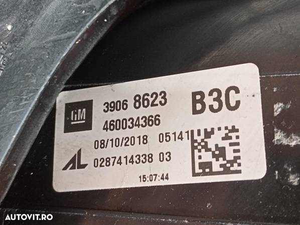 Stop Lampa Tripla Stanga Opel Corsa E 2014 - 2019 Cod 460034366 [M3802] - 6