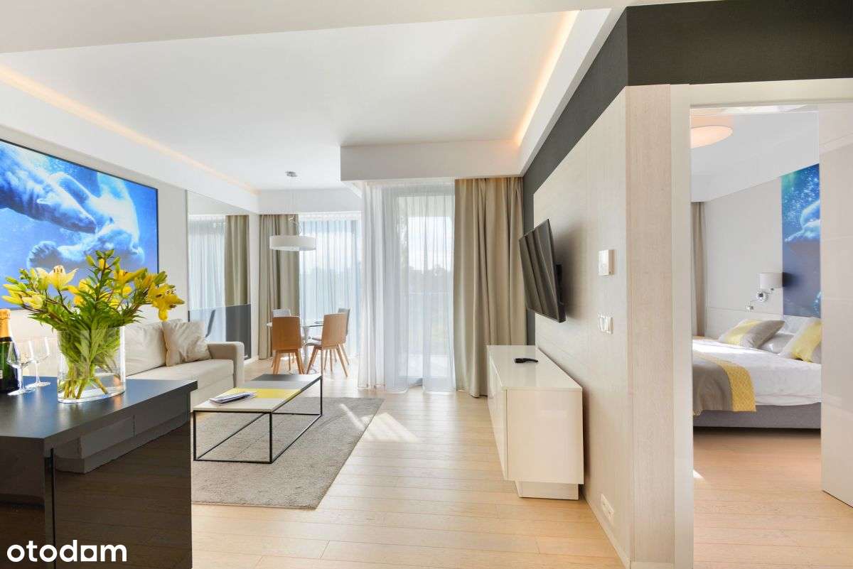 Zachodni apartament | boczny widok na morze | Dune-7