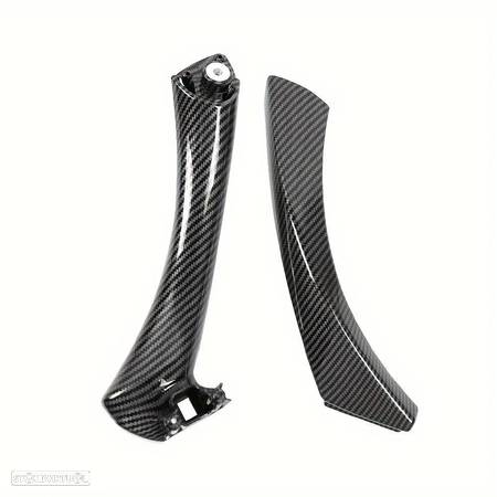 Puxador BMW Serie 3 E90 E91 - Lado Direito Carbono - 5