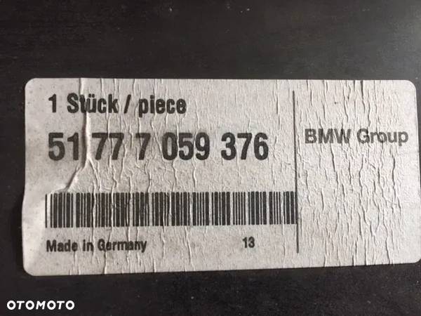 BMW 1 E81 E87 nadkole przód przednie prawe 51717059376 - 4