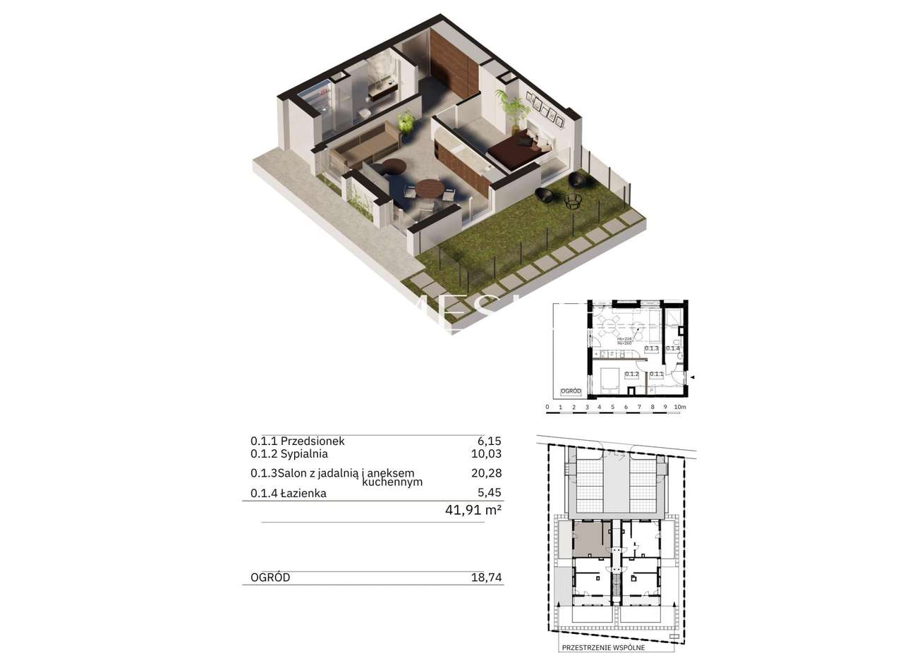 Apartament z ogródkiem + miejsce postojowe | Niechorze, inwestycja - Pełny obrazek: 5/8
