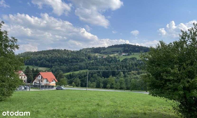 Działka widokowa w Beskidzie Wyspowym, została ostatnia do sprzedaży-2