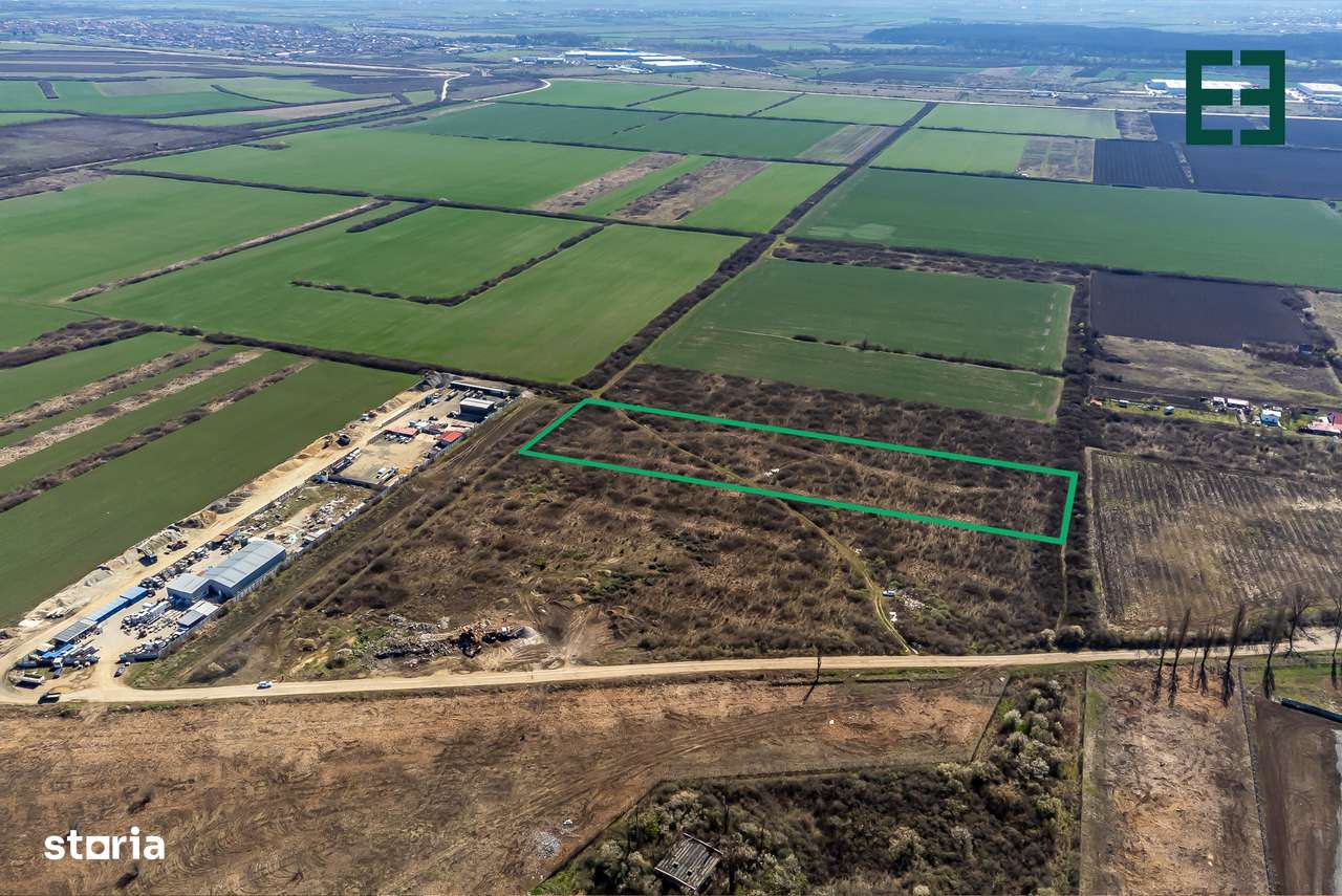 Teren intravilan cu PUZ aprobat - 23700 mp - Ghiroda - Timiș - Imagine principală: 4/9