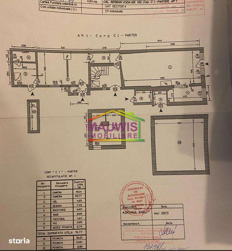 Vand imobil P+2E+M - Serban Voda 162 - Imagine principală: 5/7