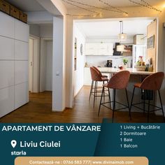 Apartament de vanzare, 3 camere, Cartier Arhitetilor
