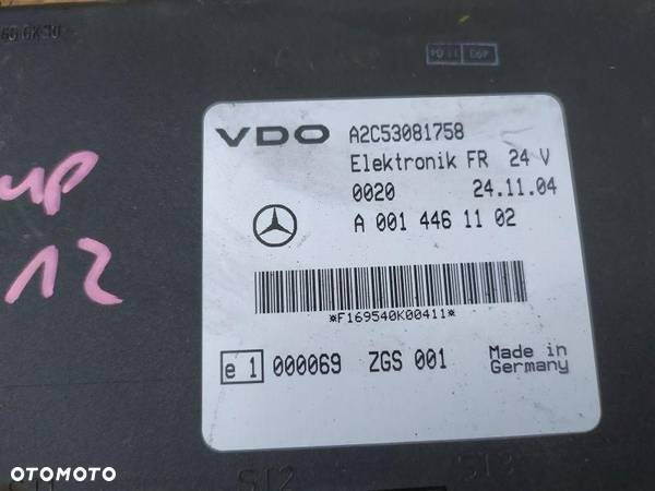 MODUŁ STEROWNIK  MERCEDES VITO A0014461102 - 2