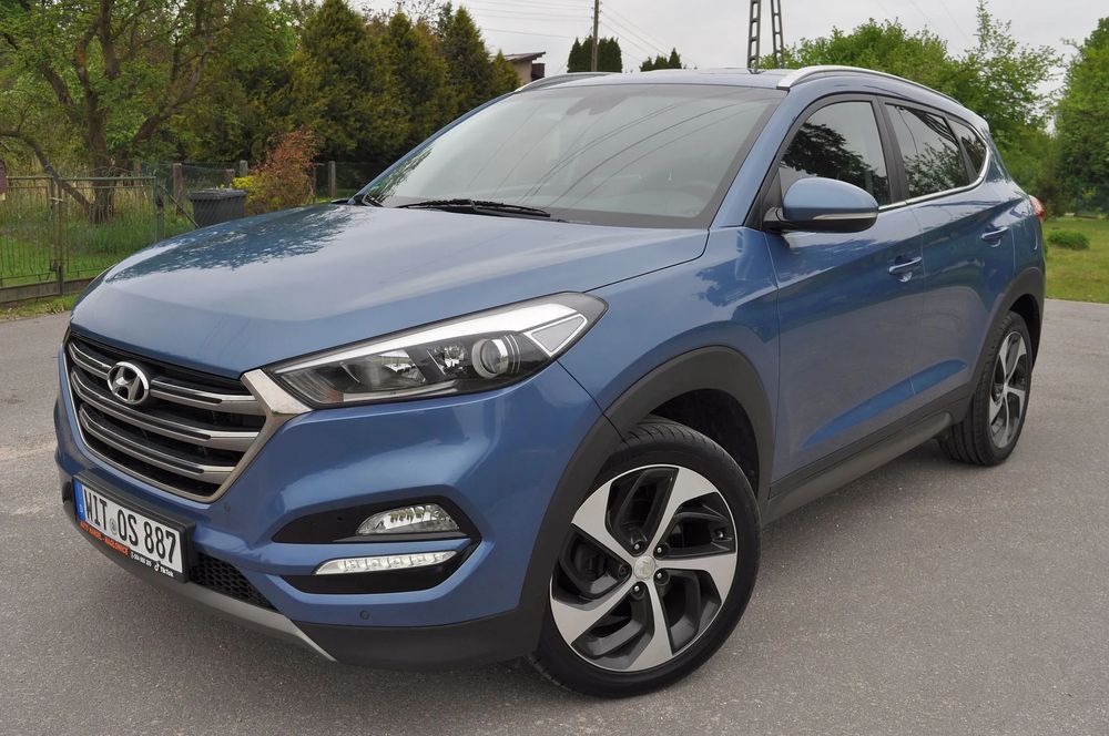 Hyundai Tucson III blue 1.7 CRDi 2WD Style 2015