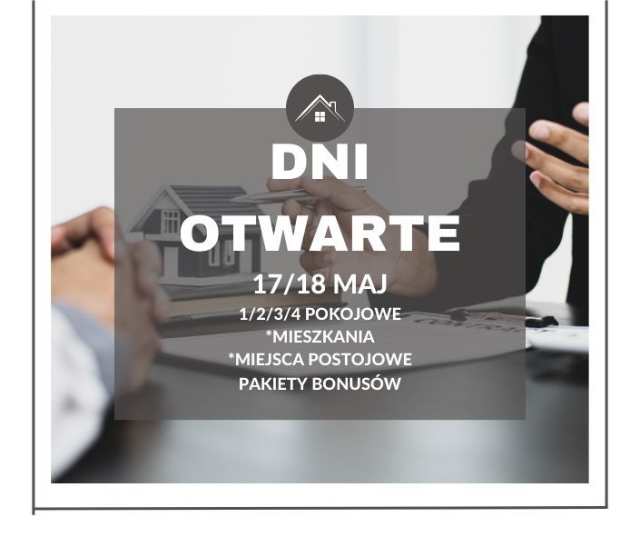 3 pokoje dni OTWARTE 17/18 maj PAKIETY bonusów