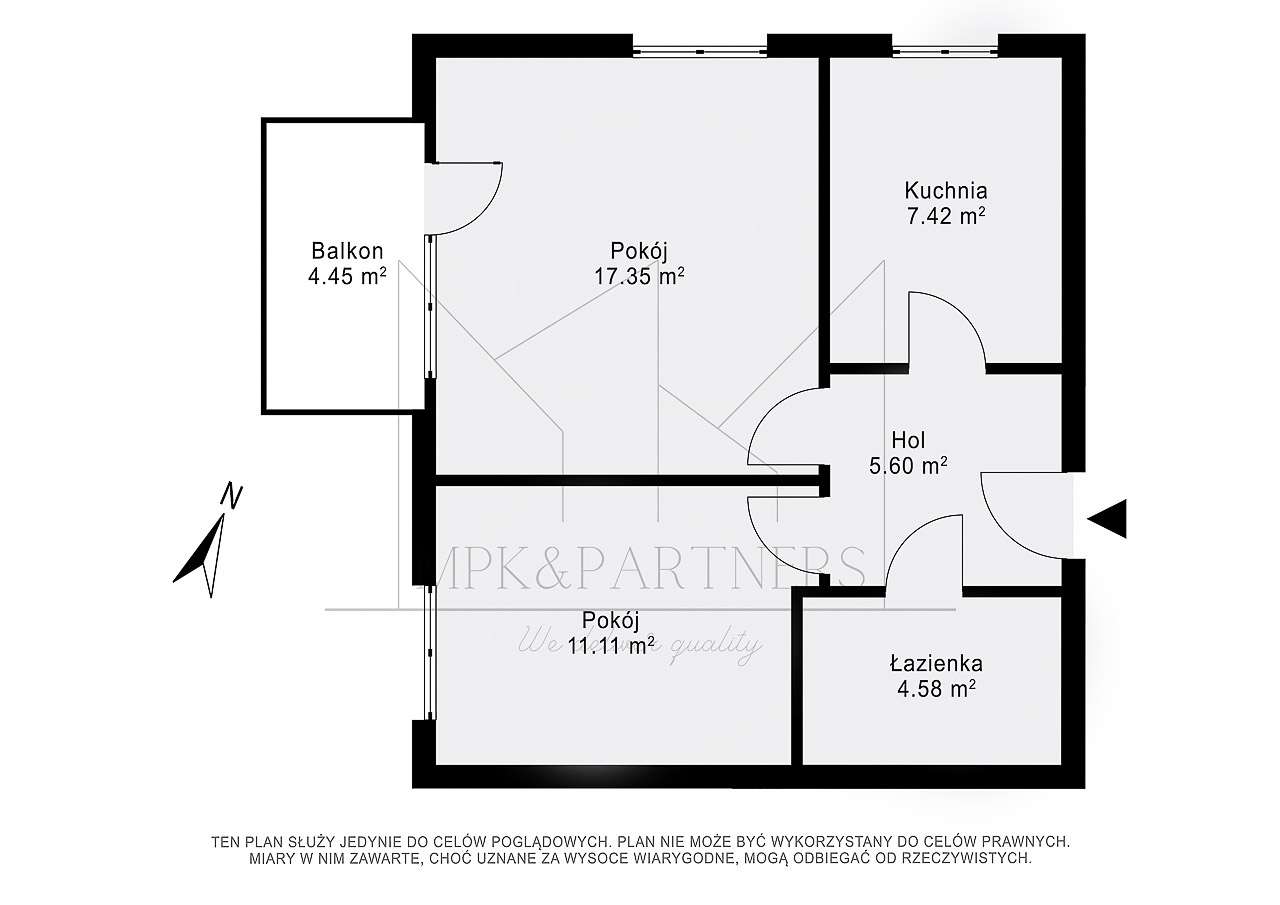 Narożne m2 z oddzielną kuchnią na strzeżonym, zamkniętym osiedlu!-19