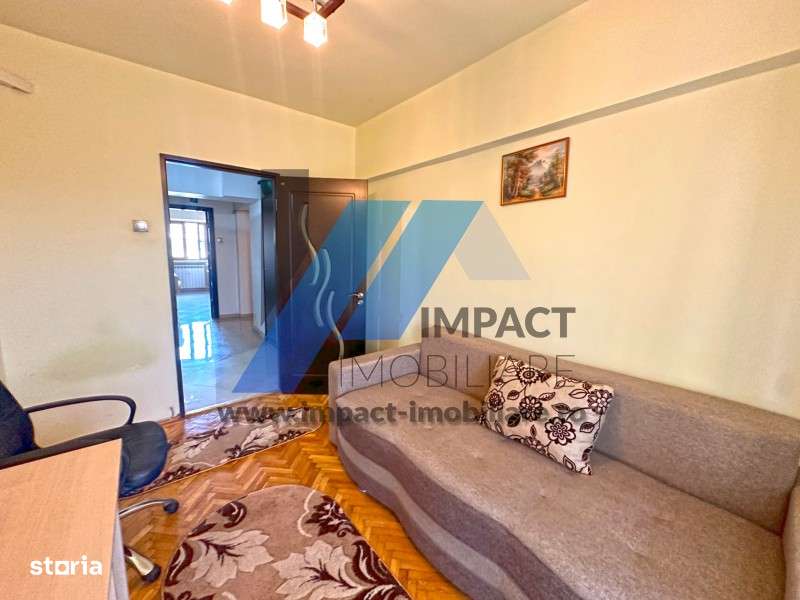 3 camere decomandat, mobilat,etaj 4/6, suprafata 90 mp, Centru, Mercur - Imagine principală: 5/9