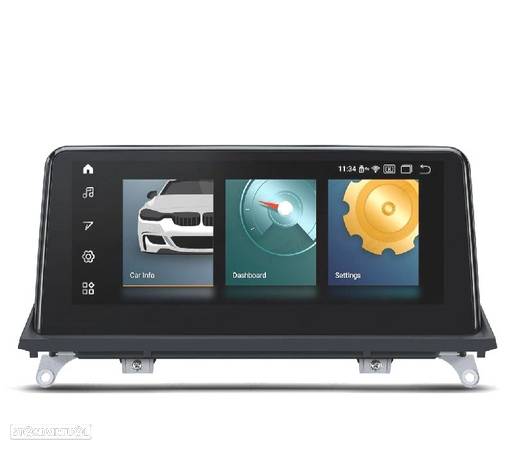 AUTO RADIO GPS ANDROID 12 PARA BMW X5 E70 07-10 X6 E71 07-10 COM SISTEMA CCC - 9