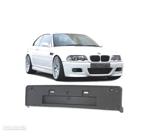 SUPORTE MATRICULA E46 98-05- PÁRA-CHOQUES TIPO M3 - 1