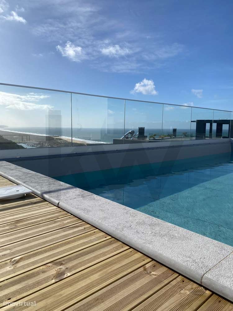 Pederneira Nazare Apartamento T2 Com Piscina No Rooftop E Vistas
