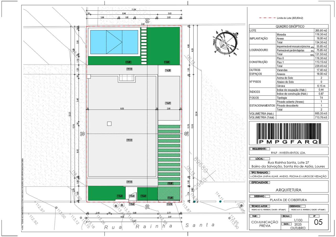 Terreno Urbano - Moradia T4 c/ Garagem e Piscina - Santa Iria de Azoia-8