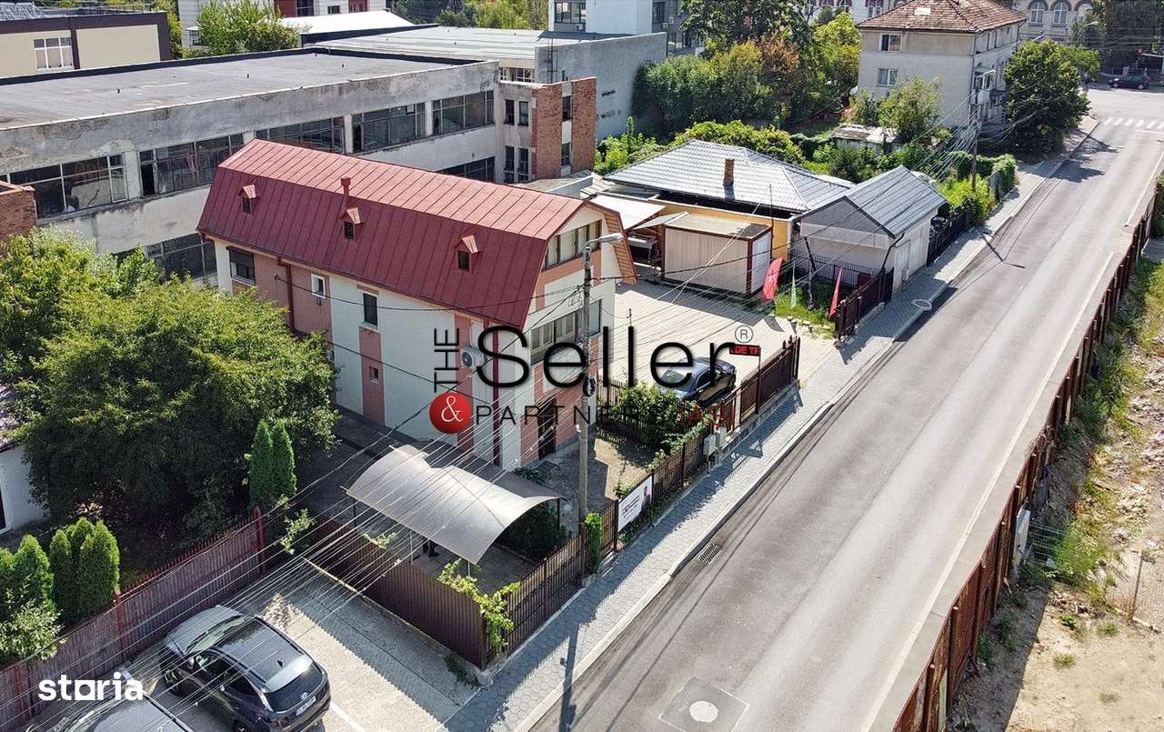 Casă locuibilă și spațiu comercial, locație excelentă, Silk District-1