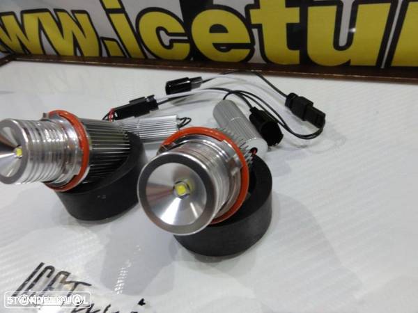 Lampadas em leds para angel eyes Bmw E39, e87, e60, e61, e63, e64, E65, E66, X3 E83, X5 E53, 10W 560 Lumens - 7