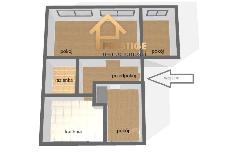 Mieszkanie 57,39m2- parter, V osiedle-10
