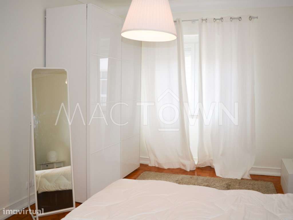 Viva com conforto num T2 com varanda na Ajuda - Grande imagem: 4/15