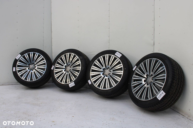 AUDI A8 4H D4 FELGI 20 cali 4H0601025CK OPONY LATO KOŁA felga 9J*20H2 ET37 opona PIRELLI P ZERO 265/40/20 104Y A6 A7 4G 4H 2010- - 6