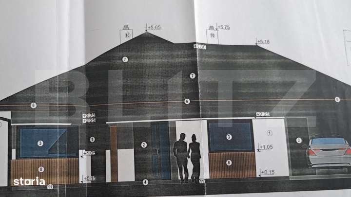 Proiect de casa pe 1 nivel 140-180Mp - Imagine principală: 3/5