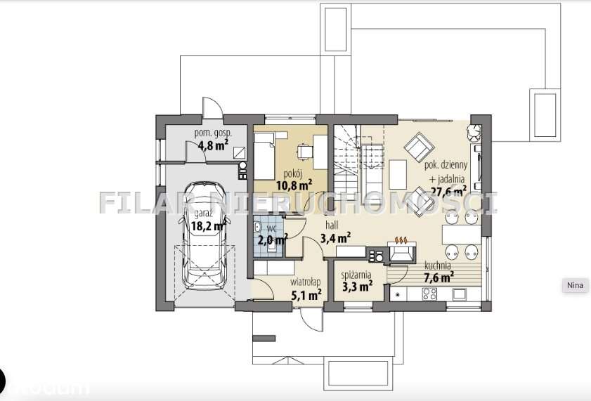 Dom jednorodzinny Lubin 7 km - Pełny obrazek: 4/7