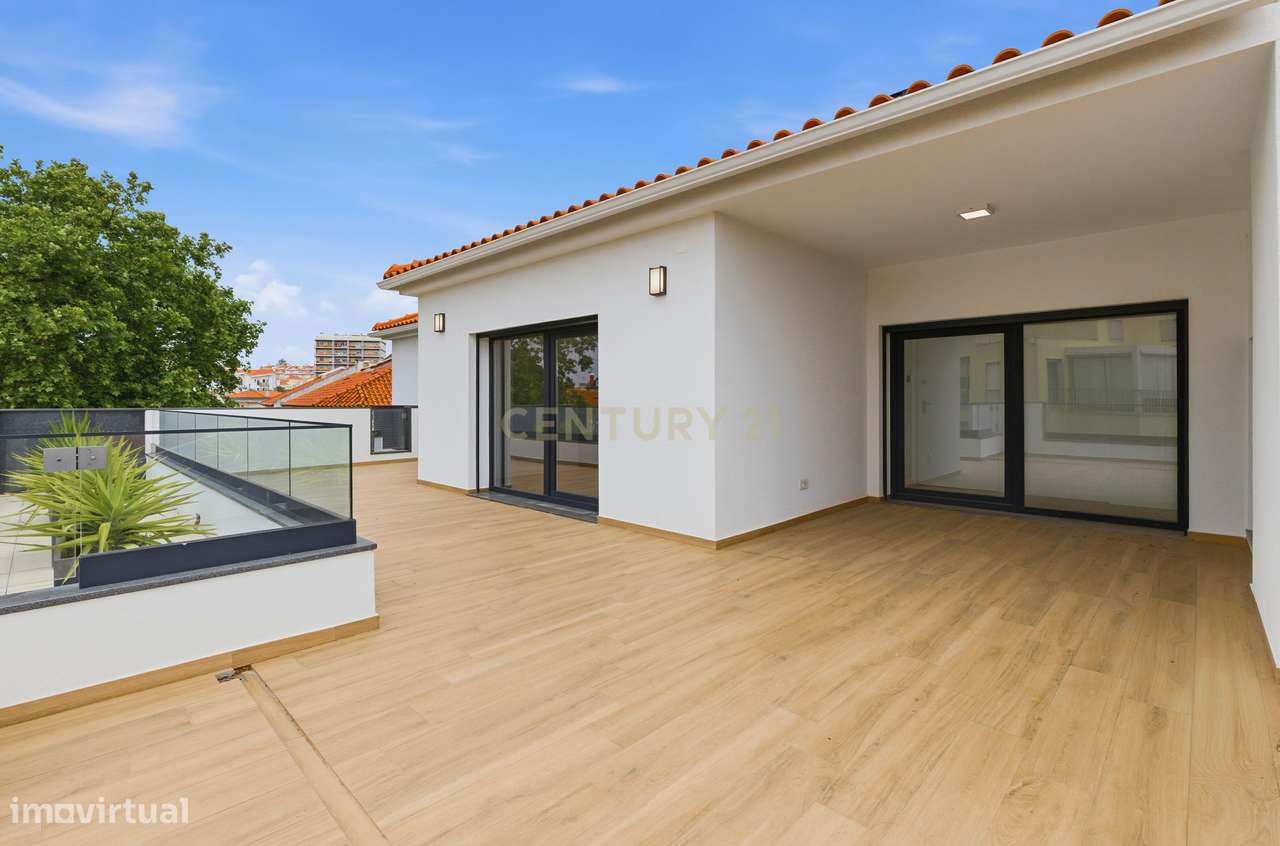 Penthouse T3 Nova com Terraço e Vista Mar | Aqua Vista (200m da praia)-5