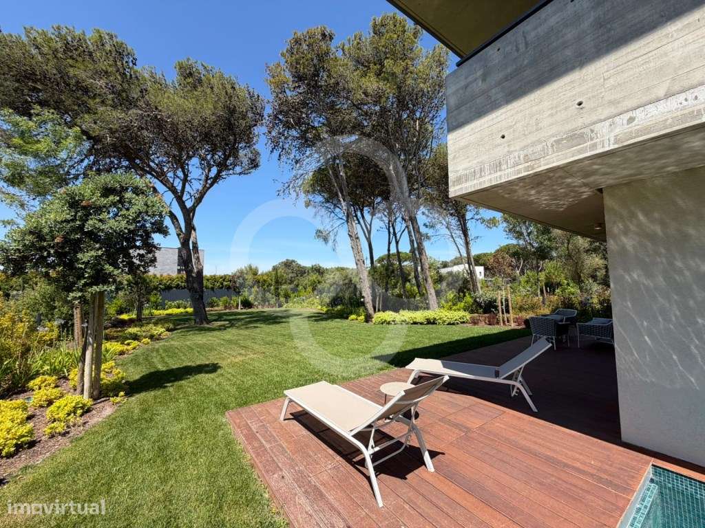 Moradia T4 com piscina e jardim garagem exclusivo Sandwoods Quinta ...-4