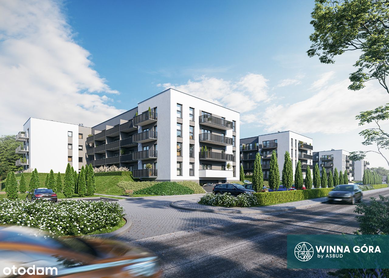 NOWE OSIEDLE WINNA GÓRA - mieszkanie 63,25m2