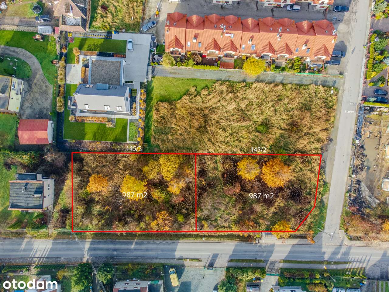 Teren inwestycyjny. Zabudowa mieszkaniowo-usługowa. Media.MPZP-4