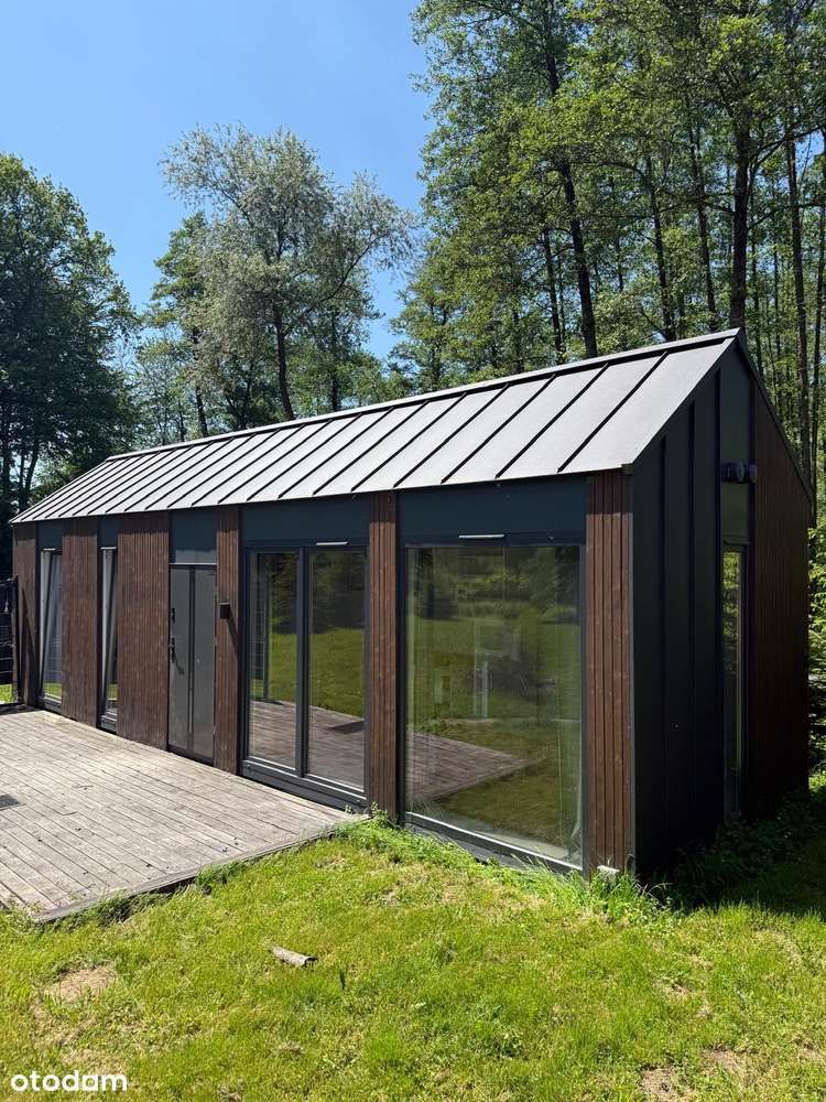 NOWOCZESNY DOMEK CAŁOROCZNY 35 m² – MODUŁOWA STODOŁA