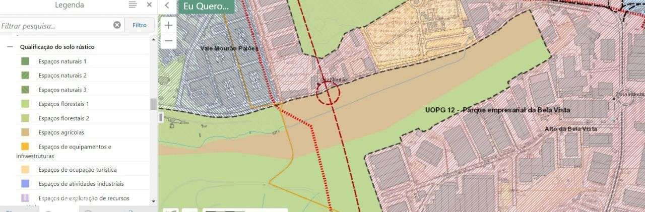 Terreno 12 hectares em Vale Mourão - Cacém - Grande imagem: 4/4